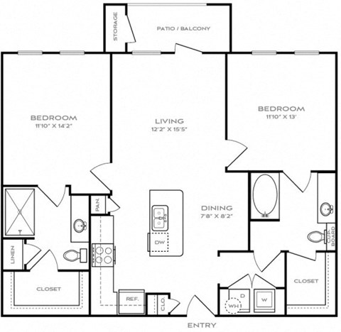 4100 Northern Cross Blvd Studio-3 Beds Apartment for Rent - Photo Gallery 15